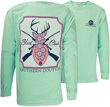 Amazon Com Southern Couture Sc Comfort Hunt Club On Long Sleeve