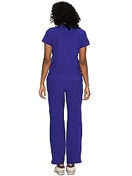 floralhue Scrubs for Women, V-Neck Scrubs Top