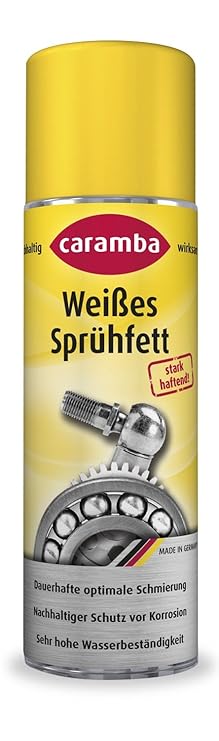 Caramba 673000 Sprühfett, Weiß, 250 ml