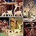 Oak Leaf 60-LED Fairy Lights,6-Pack Battery Operated String Lights,Warm White,9.8ft