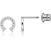 Limerencia Hypoallergenic G23 Implant Grade Titanium Screw Back Earrings Tragus 20G Helix F136 Piercing Post for Sensitive Ears Cartilage