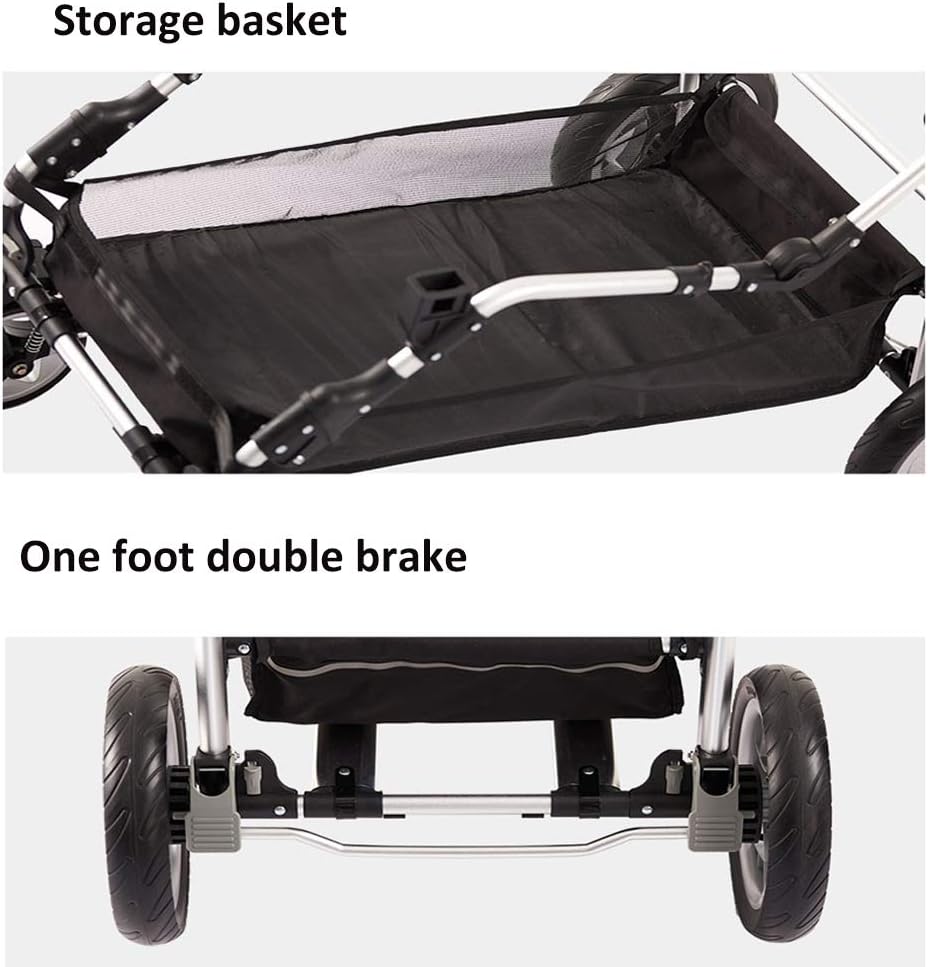 poussette double curve