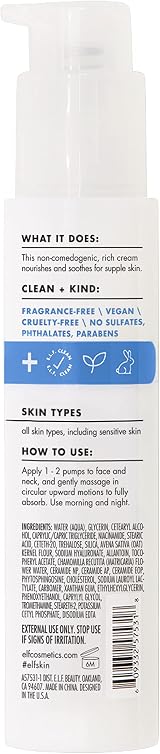 e.l.f. Skin Pure Skin Moisturiser Creamy Lightweight Daily Hydration view 7