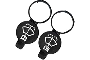 Rydowenna 2Pcs Windshield Wiper Washer Fluid Reservoir Tank Bottle Cap Replacement Cap Compatible with GMC Chevrolet Buick Cadillac 12767700, 13227300, 19172571