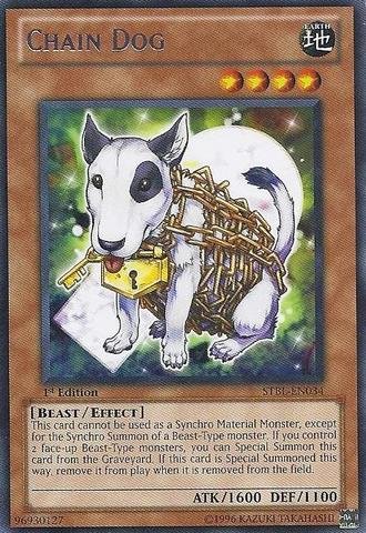 Yu-Gi-Oh! - Chain Dog (STBL-EN034) - Starstrike Blast - 1st Edition - Rare