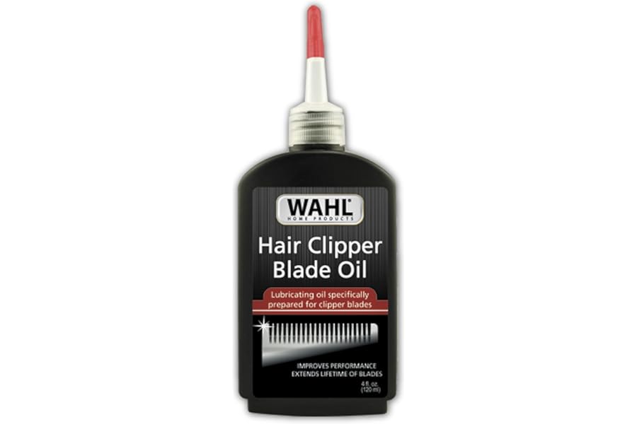 Wahl Premium Hair Clipper Blade Lubricating Oil for Clippers, Trimmers, & Blade Corrosion for Rust Prevention – 4 Fluid Ounces – Model 3310-300A