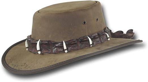 crocodile teeth hat