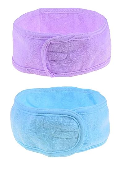 Boxo Non Slip Stretchable Facial Bands For Girls And Women For Home And Saloon Use Pack Of 1(Facial headbands-2)