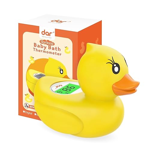 Baby Bath Thermometer,Water Thermometer with Backlight Display and