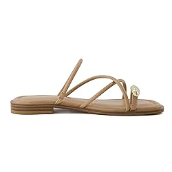 CUSHIONAIRE Venue Women’s Strappy Toe-Loop Slide