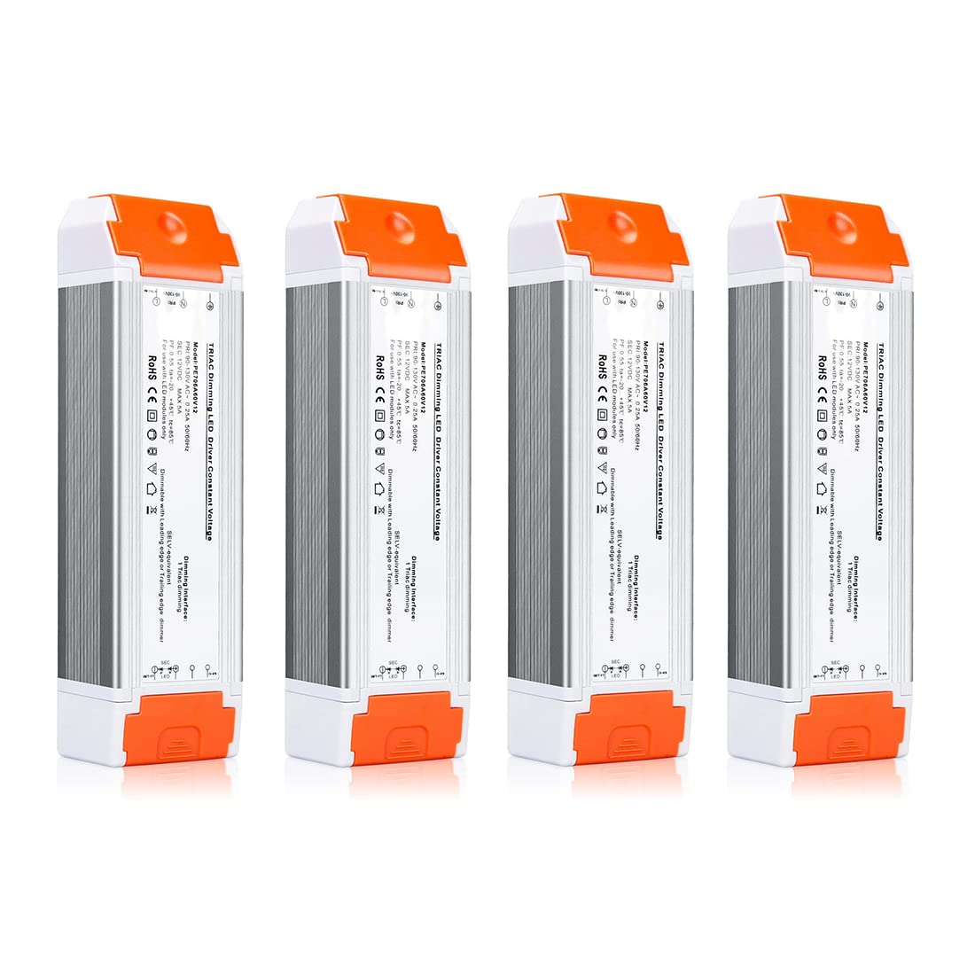 LEDMO Dimmable Led Driver 12v DC 60w Quiet