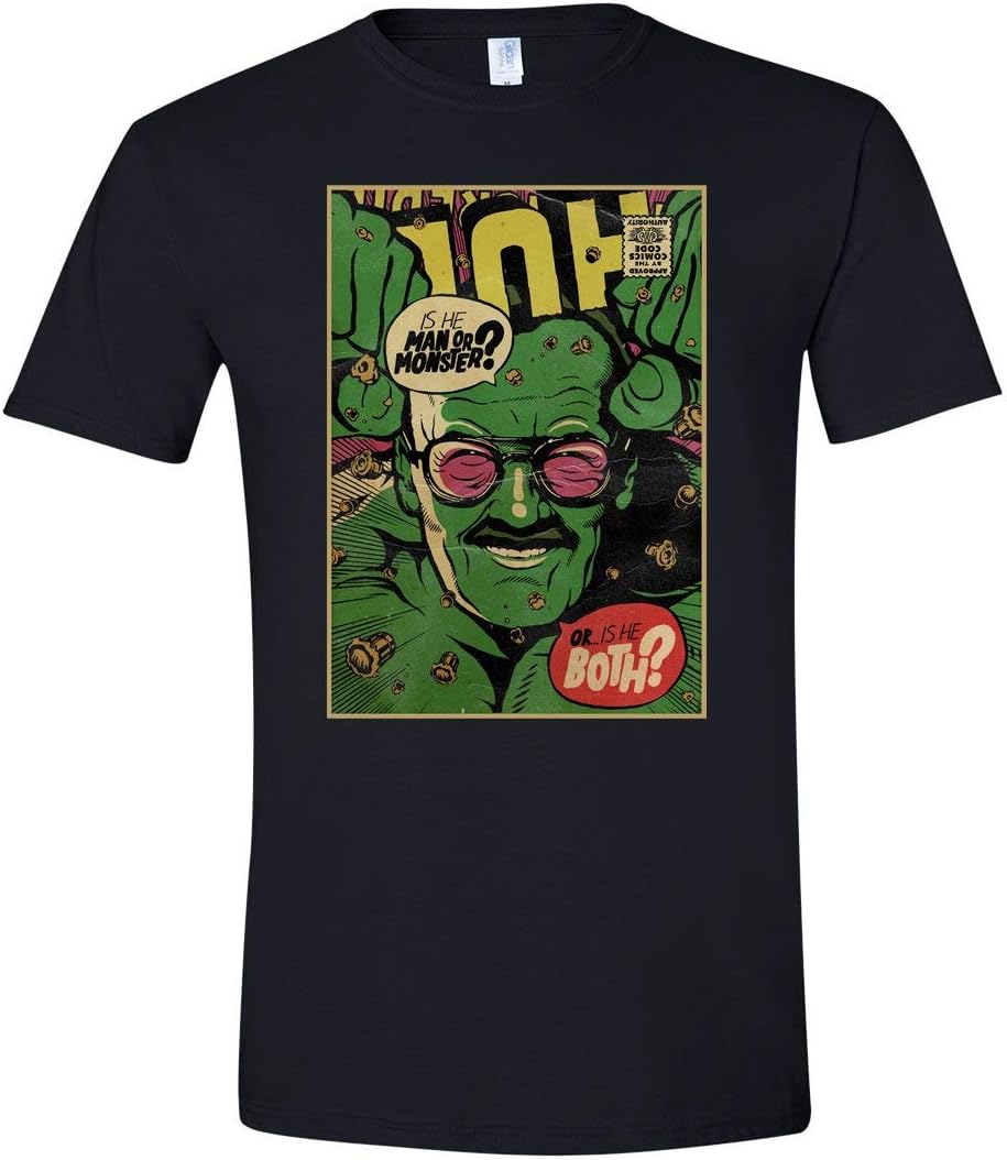 T Shirt Jerks - Hulk Parody Stan Lee Fan Art Super Hero Hulk Book Cover Graphic T Shirt