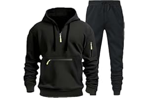 Men's Tracksuit 2 Piece Hoodies Casual Gym Sweat Suits for Men Jogging Sweatshirts Athletic Sweatsuits Sets