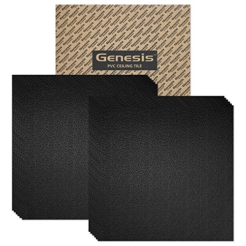 GENESIS 76007 Ceiling Panel 2Ft X 2Ft Stucco Pro,PK 12