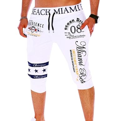 ISSHE Herren Hosen Kurze Hose Trainingsshorts Fitnesshose Trainingshose Casual Shorts Sporthose