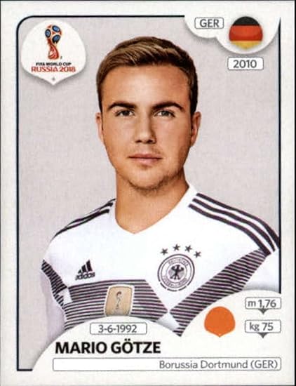 Amazon Com 2018 Panini World Cup Stickers Russia 449 Mario Gotze Germany Soccer Sticker Collectibles Fine Art Amazon Com 2018 Panini World Cup Stickers Russia 449 Mario Gotze Germany Soccer Sticker Collectibles Fine Art