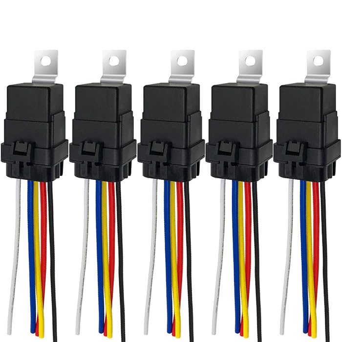 Buy IRHAPSODY 24VDC 30AMP Waterproof Relay with Harness, Heavy Duty