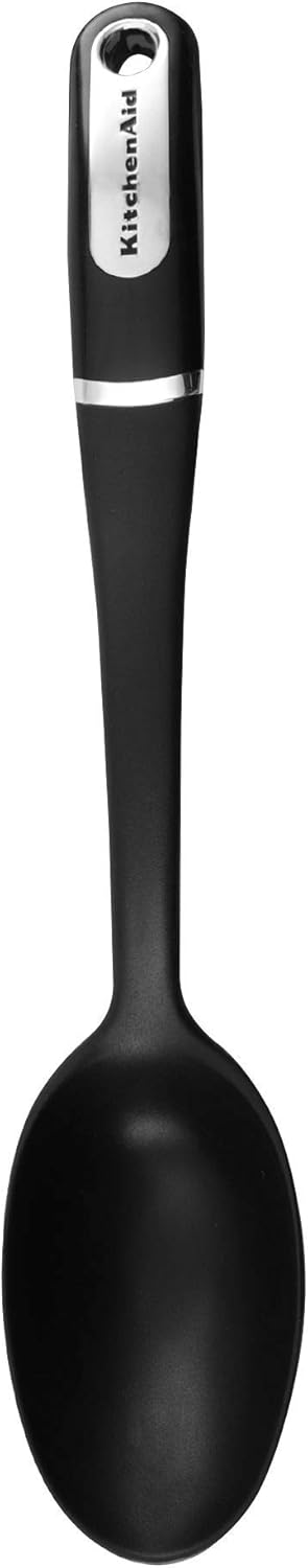 KitchenAid Classic Basting Spoon, Black, 16.5-Inch -: Cooking Spoons: Kitchen & Dining