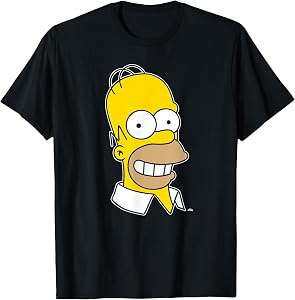 The Simpsons Homer Simpson Big Face Costume T-Shirt