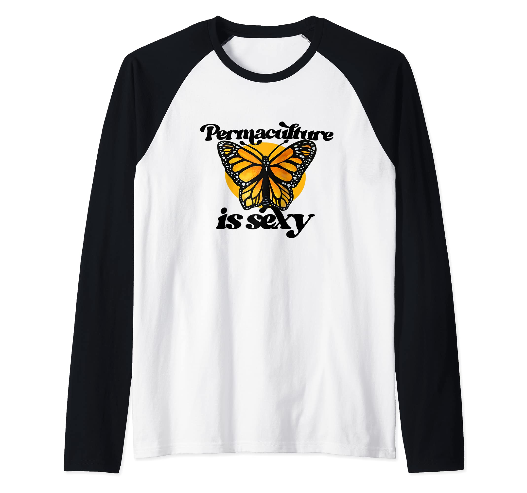 Permaculture Raglan Baseball Tee