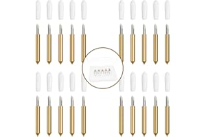 CHAOKANT 20 PCS Premium Fine Point Blades for Cricut Maker 3/Maker/Explore 3/Air 2/Air/One, 1.0mm Fine Point Blades, Suitable for Cutting Most Light Materials