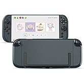 GeekShare Hard Case Compatible with Nintendo Switch 2 (2025), Anti-Scratch Dockable Protective Cover for Switch 2 with Detachable Joy Con (Crystal Blue)