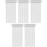 COM-FOUR&reg; 50 St&uuml;ck Rouladennadeln, Edelstahl (50 St&uuml;ck)