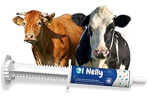 Ol Nelly Ruminants Pre and Probiotic Paste (80g)- Pre and Probiotics with Vitamins and Minerals- 6 Strains and 8 Billion CFU- Immune and Gastro Health Support for All Ruminants: Bovines, Goats & More