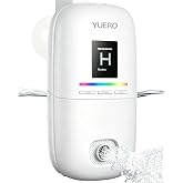 YUERO Cordless Portable Bath Jets for Tub Home Spa Massager | Bath Jet &amp; Bubble Modes, Waterproof, 3 Speeds, Bathtub Accessories with Suction Cups &amp; Strap, Muscle Relaxation, Ideal Gift