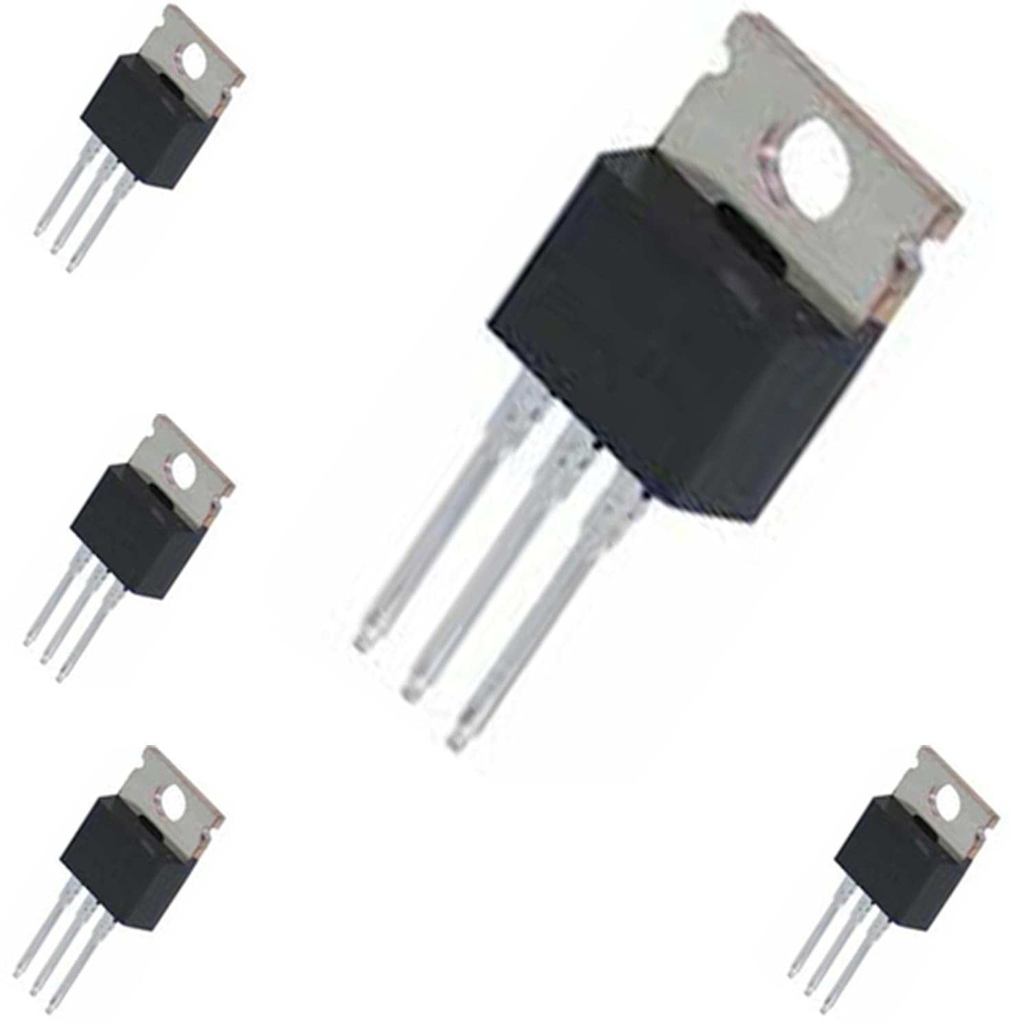 5 x TIP 122 NPN Amplificador transistor lineal y aplicación de