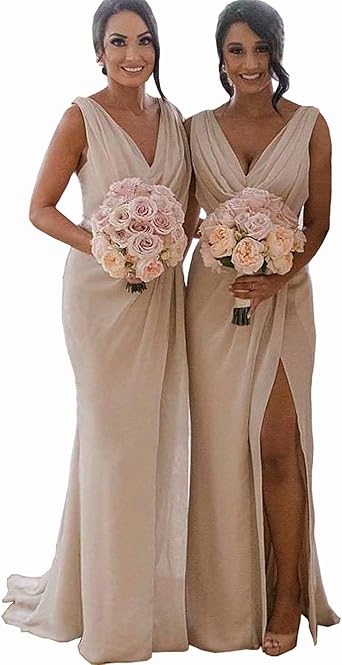 amazon pink bridesmaid dresses