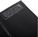 Fituenly Leather Restaurant Bill Holder 4pk Guest Check Card Menu Holder Black view 6