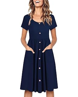 blue dress casual outfit