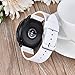 V-MORO for Galaxy Watch 42mm / Gear Sport Bands, 20mm Soft Leather Band Bracelet Strap Wristband for Samsung Galaxy Watch 42mm R810 & Samsung Gear Sport Watch/Garmin Vivoactive 3 Men Women White