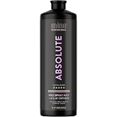 MineTan Professional Spray Tan Solution- Absolute Darkest Fake Tanning Mist | 1 Hour Express, Premium Self Tanner Formula, Rapid Dry, Best for Ultra Dark Bronze Glow, Air Brush Finish, Moisturizing