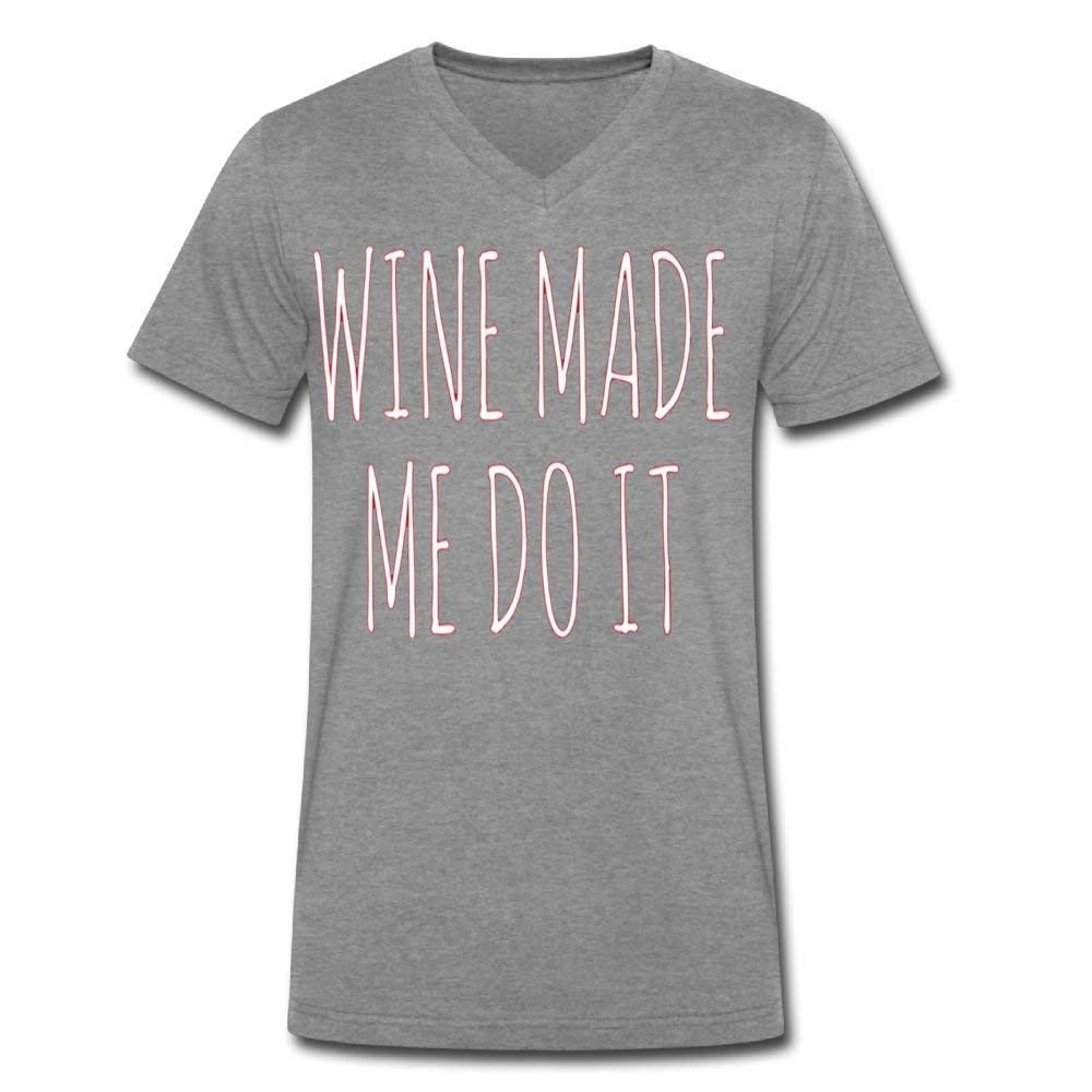 Fssatung S Wine Made Me Do It Personalized Neck T Shirts