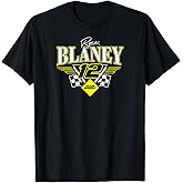NASCAR - Ryan Blaney 12 Team Penske Triangle Wings Black T-Shirt