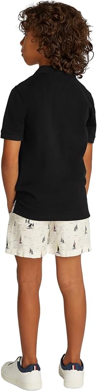 Flag Polo SS Kb0kb09103 S/S, Noir (Noir), 6 Ans pour Enfants, Noir (Noir), 6 Ans — photo 2 sur 6