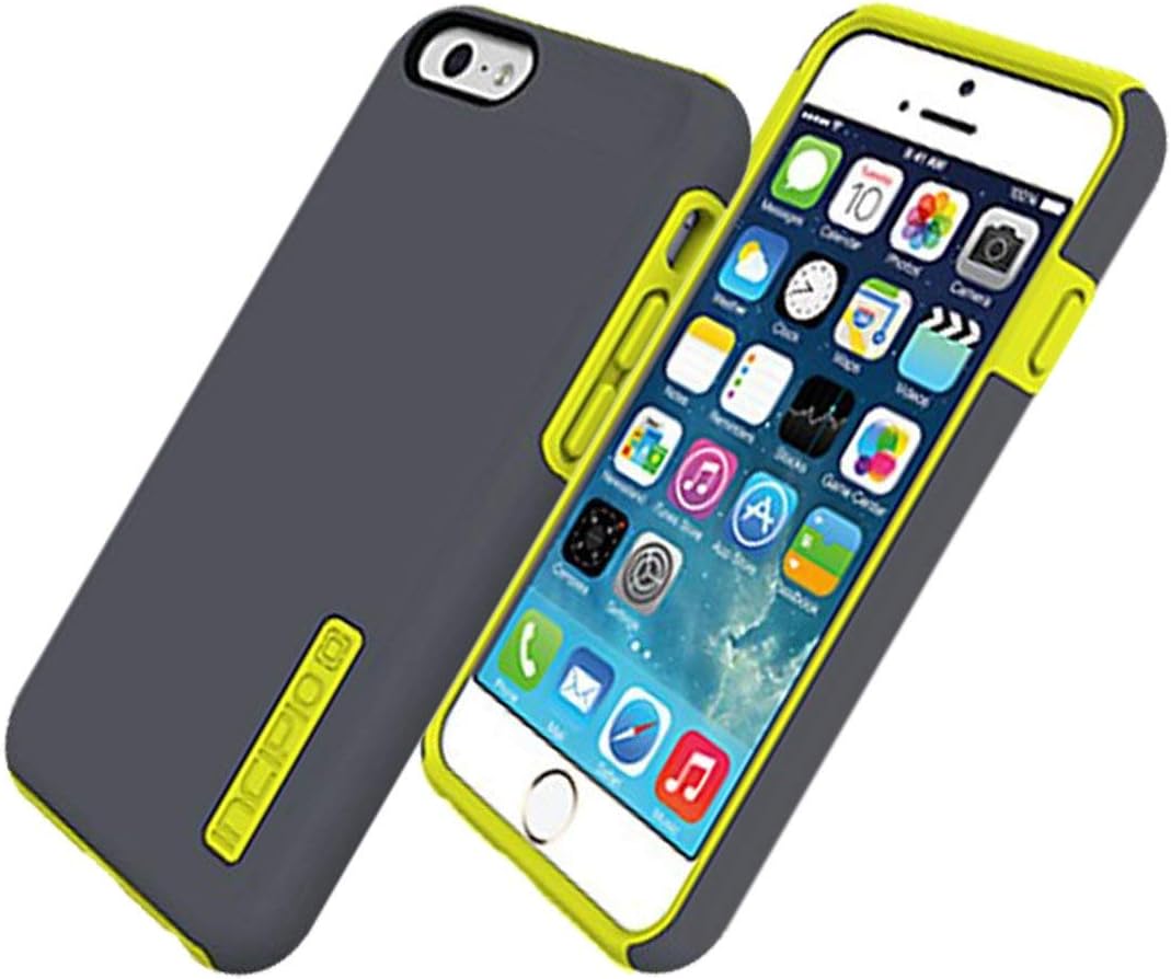 Incipio Dualpro Case for Apple iPhone 6/6S - Gray/Yellow (Bulk Packaging)