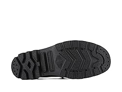 PALLADIUM WOMENS PAMPA WASHED MARY JANE, BLACK, 7