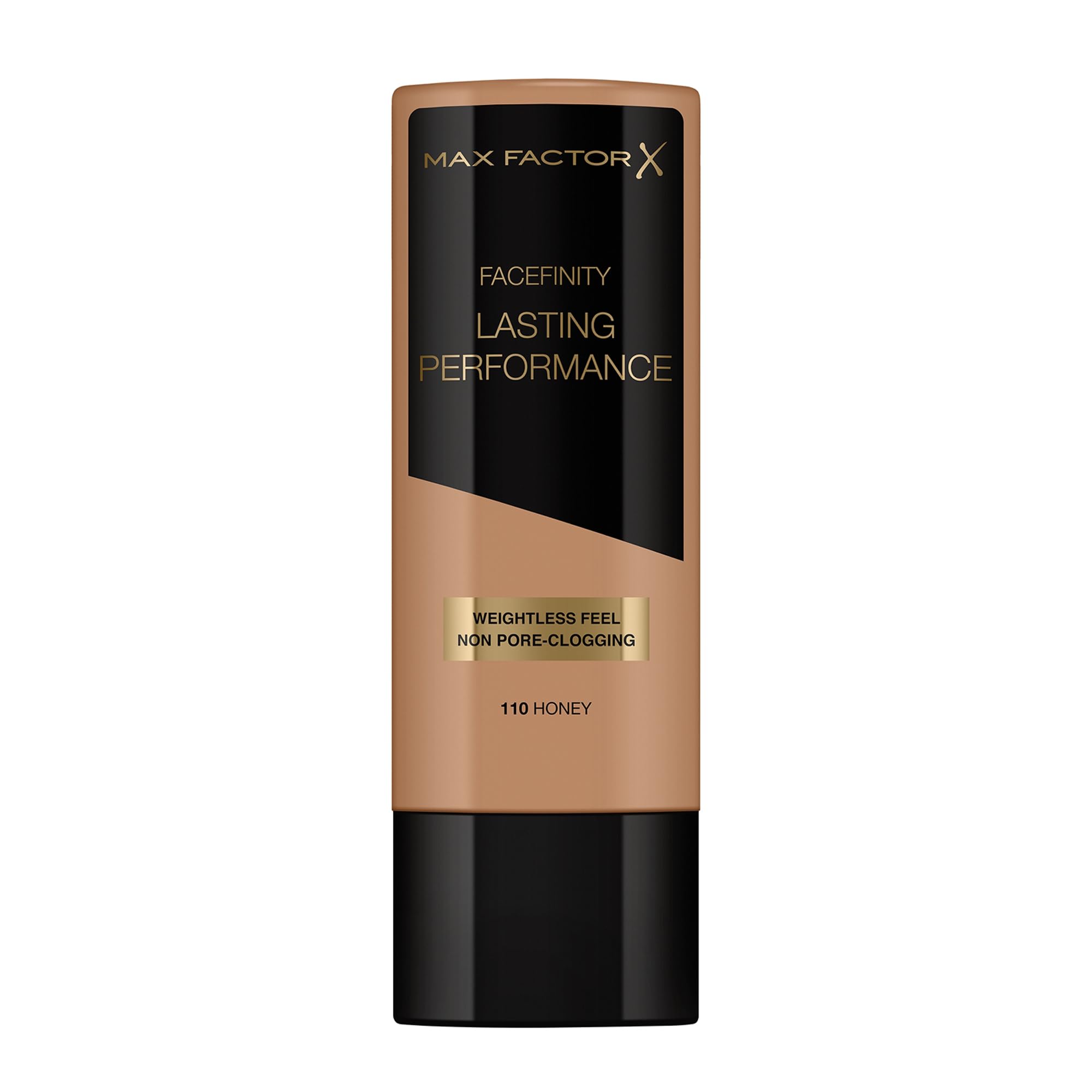Max Factor Lasting Performance Liquid Foundation, Honey, Full Coverage, Flawless and Radiant Finish, Lightweight Formula, Smudge Resistant, Non Pore-Clogging, Fragrance Free, 35ml