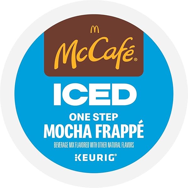 MCCAFE, K-CUP PODS ICED MOCHA FRAPPE BEVERAGE MIX, 10 COUNT