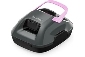 Gosvor Cordless Robotic Pool Cleaner, Lasts 90 Min, Automatic Vacuum for Above-Ground Pools up to 860 Sq.ft, Portable, Self-Parking, Green