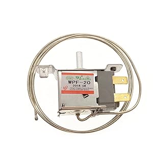 Saim AC 220V 6A WPF-20 Freezer Refrigerator Thermostat Terminal 2 Pin