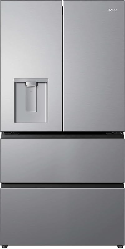 Horizon Collection HFR59F18CWMM - frigorífico multidoor French Door 700L, Clase C, 35 dB, Total No Frost, Inverter, dispensador de agua, ABT antibacterias, Metal Fresh Tech, Inox