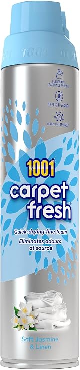 1001 Carpet Fresh Soft Jasmine & Fresh Linen 300ml Aerosol