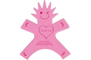 OLUAGE Anti Static Sheets Static Guard Reduce Static Shock Sparknon-X Man (Vivid Pink)