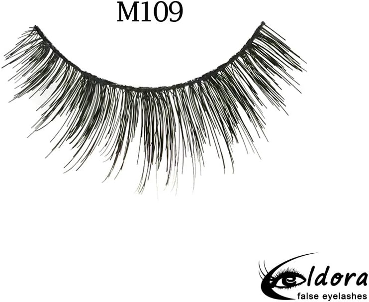 EldoraFalse Eyelashes M109 Multi-Layered