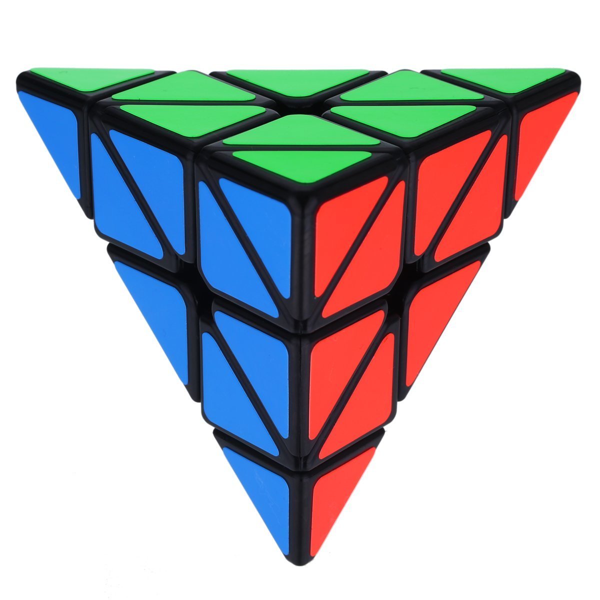 Aiduy Magic Cube,Triangle Pyraminx Pyramid Speed Cube Twist Toy Game Education For Children