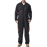 SUSHIMIAN Men's Work Coverall Long Sleeves Overalls Mechanics Coveralls Workwear Jumpsuit with Multi Pockets